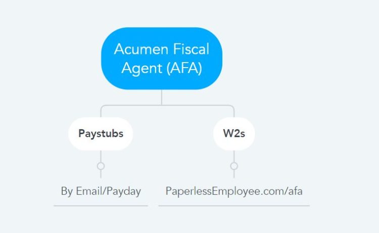 Acumen Fiscal Agent Pay Stubs W2s Pay Stub Taxes