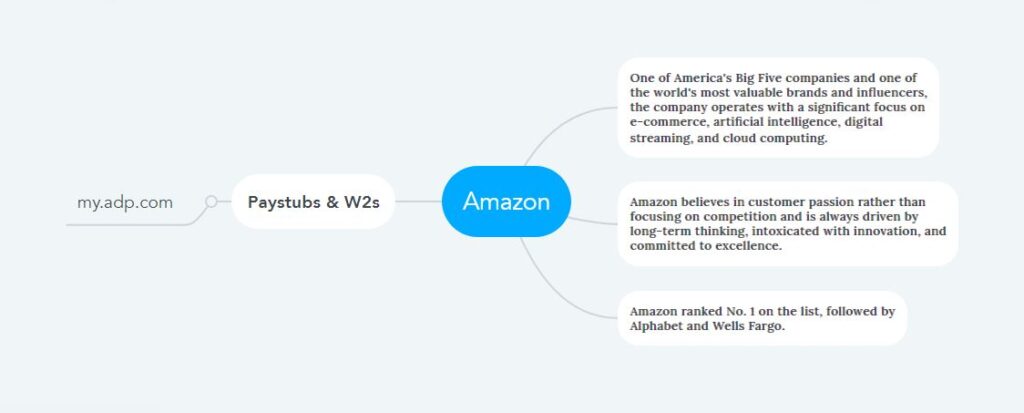 Amazon Pay Stubs & W2s