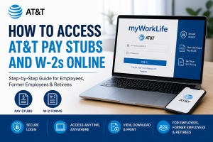 How to Access AT&T Pay Stubs & W-2s Online - Paystub & Taxes