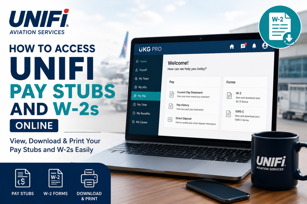 How to Access Unifi Pay Stubs & W2s Online