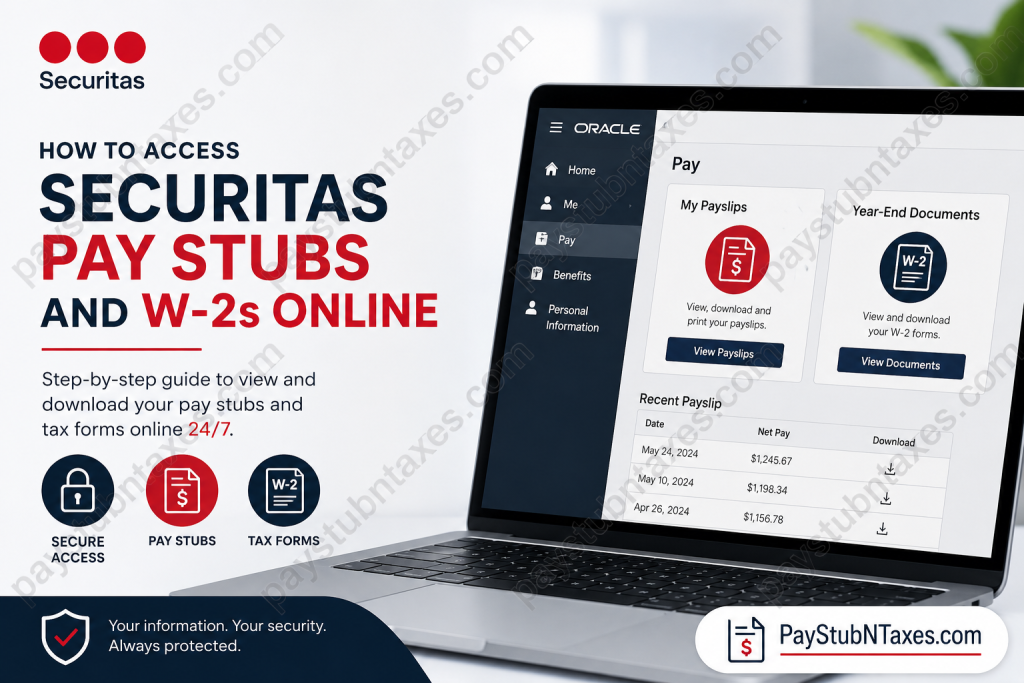 How to Access Securitas Pay Stubs and W-2s Online
