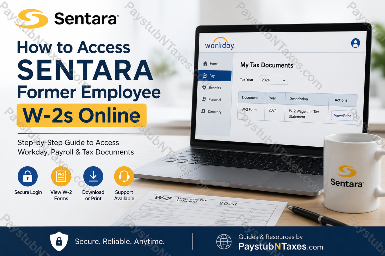 How to Access Sentara Former Employee W-2s Online