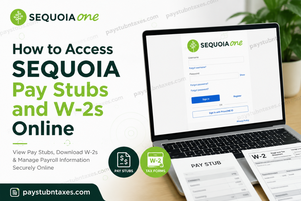 How to Access Sequoia Pay Stubs and W-2s Online