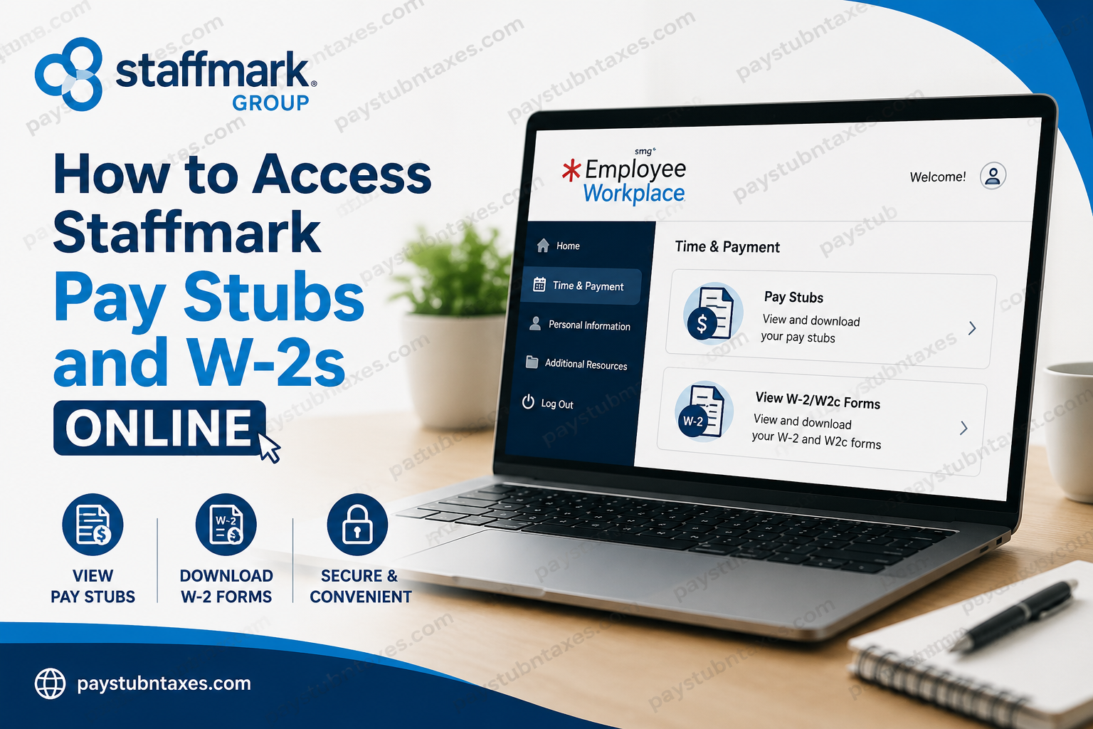 How to Access Staffmark Pay Stubs and W-2s Online