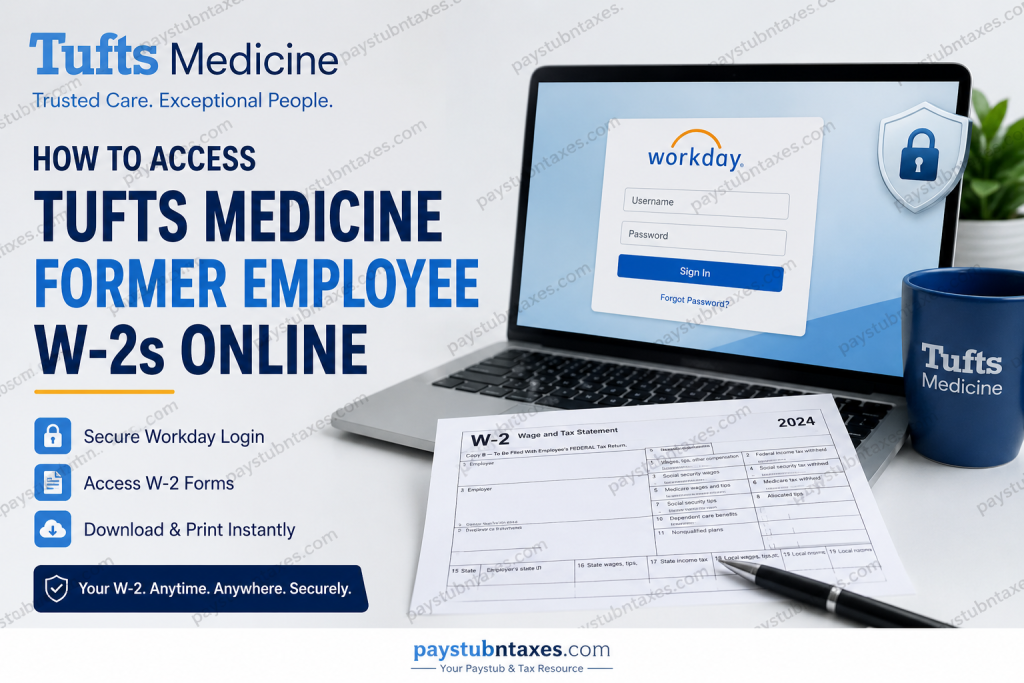How to Access Tufts Medicine Former Employee W-2s Online