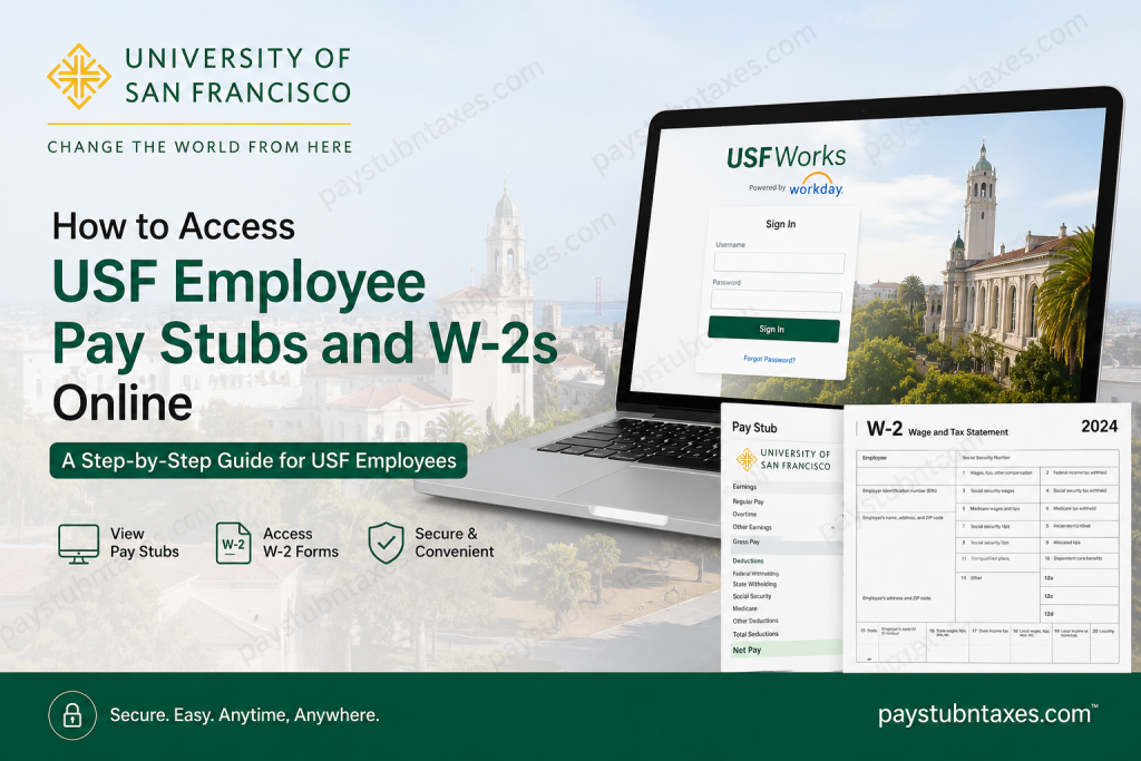 How to Access USF Employee Pay Stubs and W-2s Online