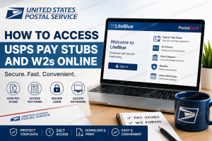 Postease How to Access USPS Pay Stubs & W2s Online - Paystub & Taxes