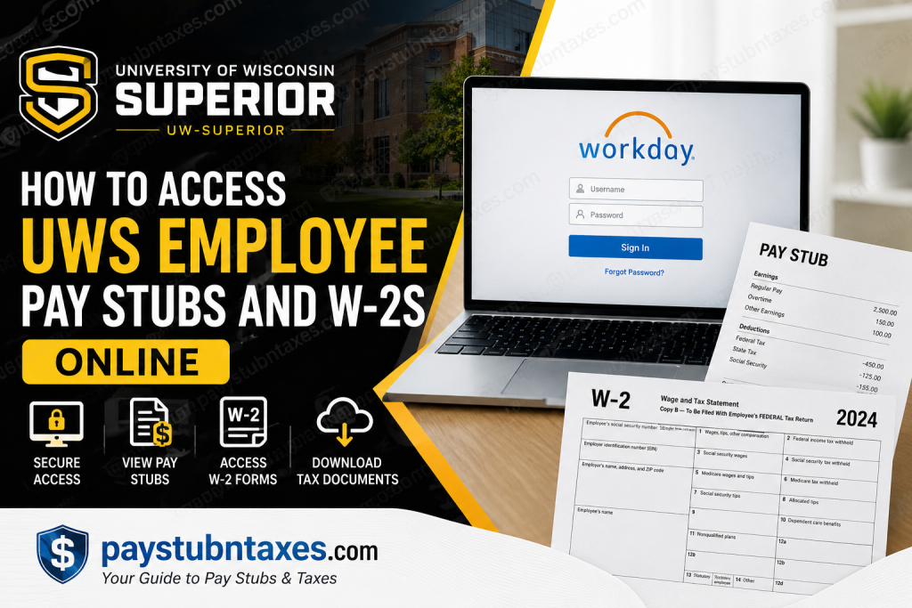 How to Access UWS Employee Pay Stubs and W-2s Online