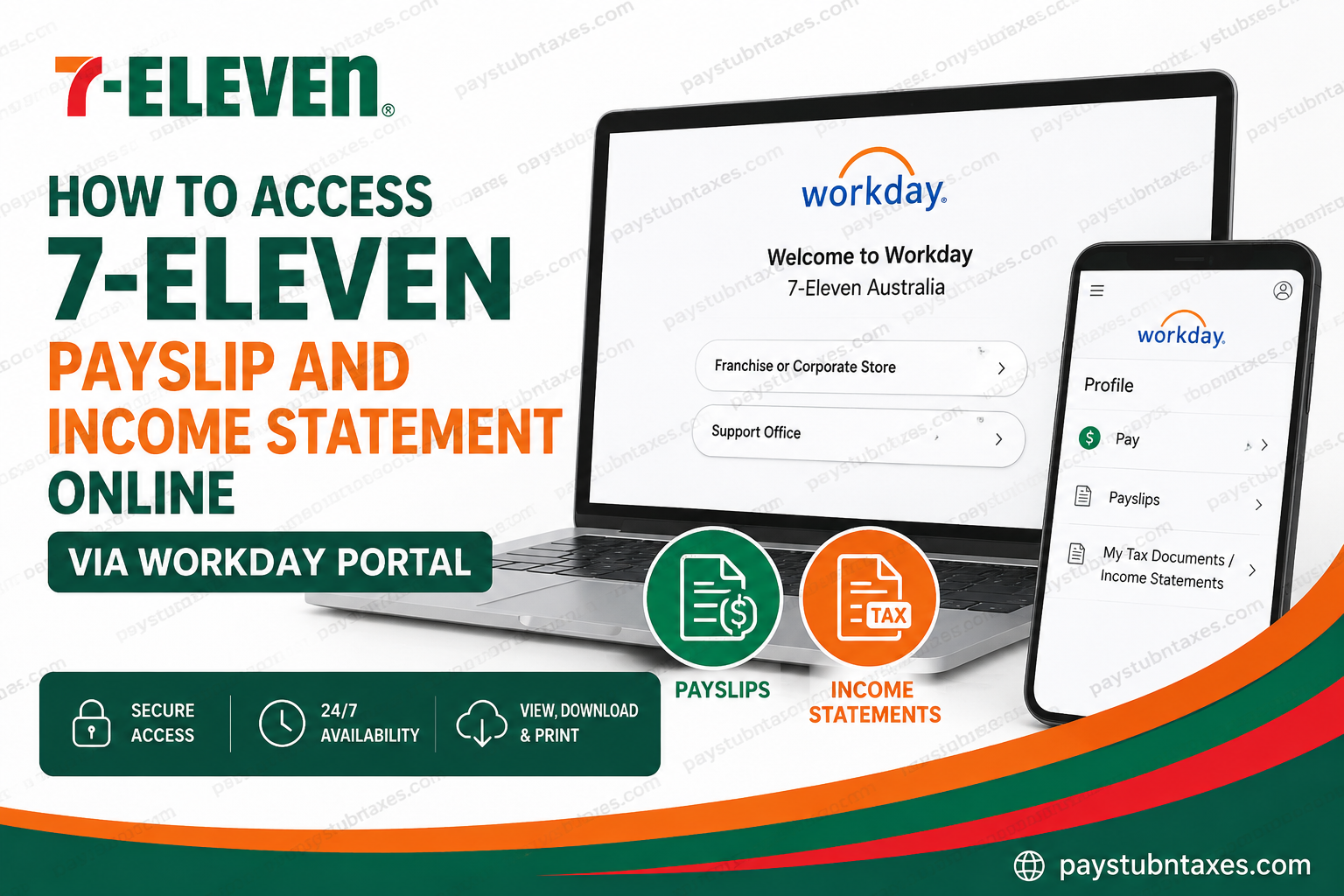 How to Access 7-ELEVEN Payslip and Income Statement Online