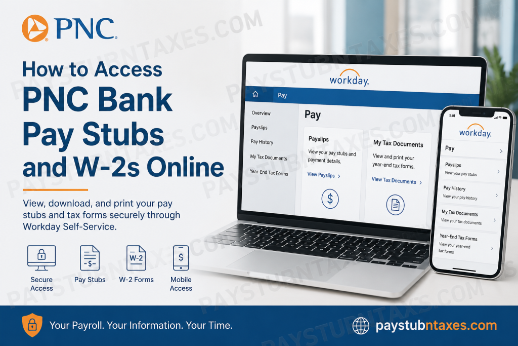 How to Access PNC Bank Pay Stubs and W-2 Forms Online