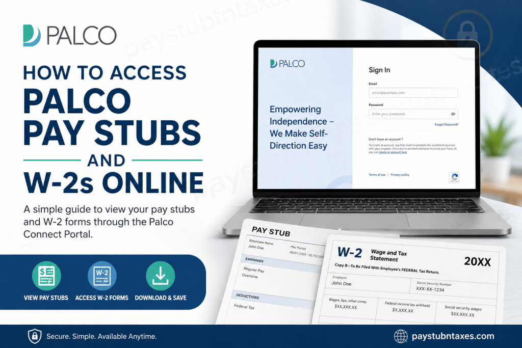 How to Access Palco Pay Stubs and W-2s Online