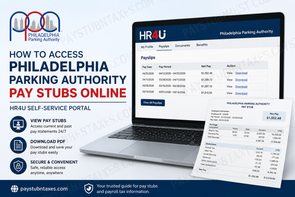 How to Access Philadelphia Parking Authority Pay Stub Online