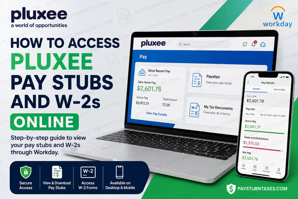 How to Access Pluxee Pay Stubs and W-2s Online