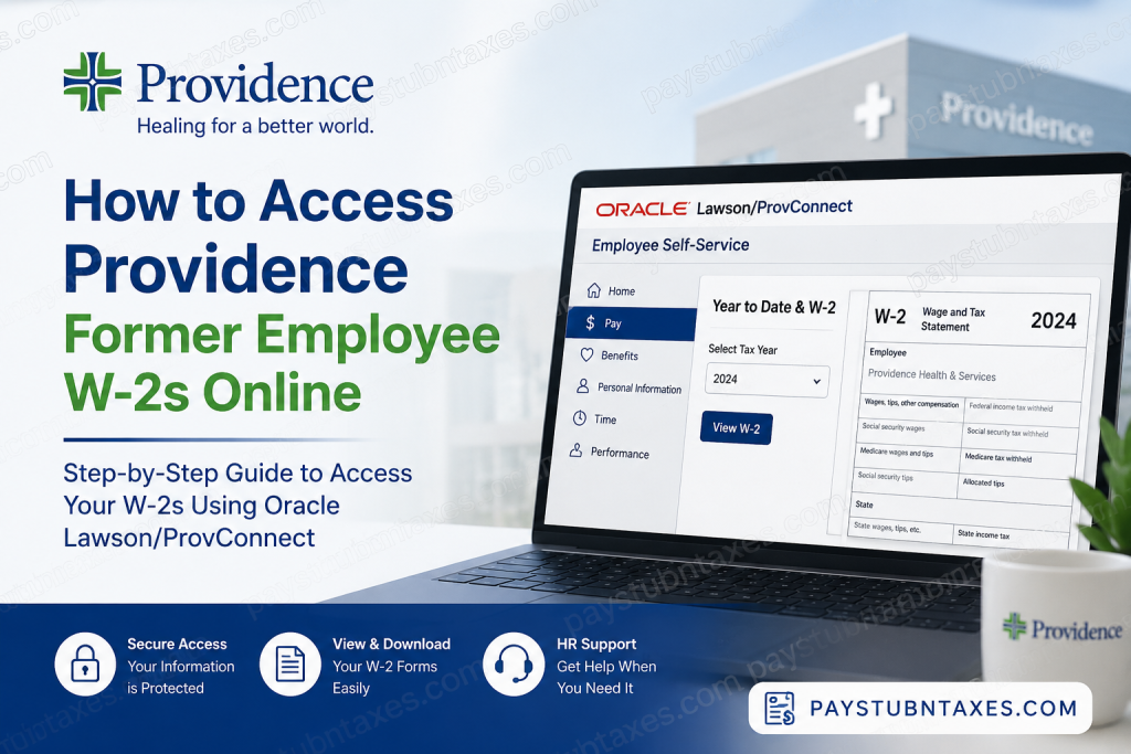 How to Access Providence Former Employee W-2s Online