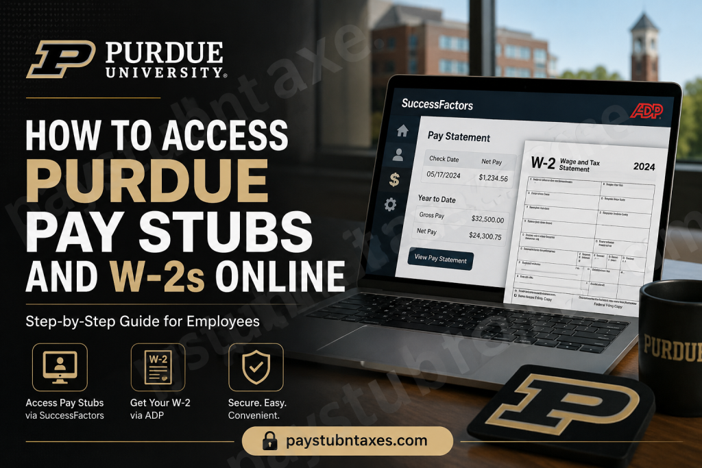 How to Access Purdue Pay Stubs and W-2s Online