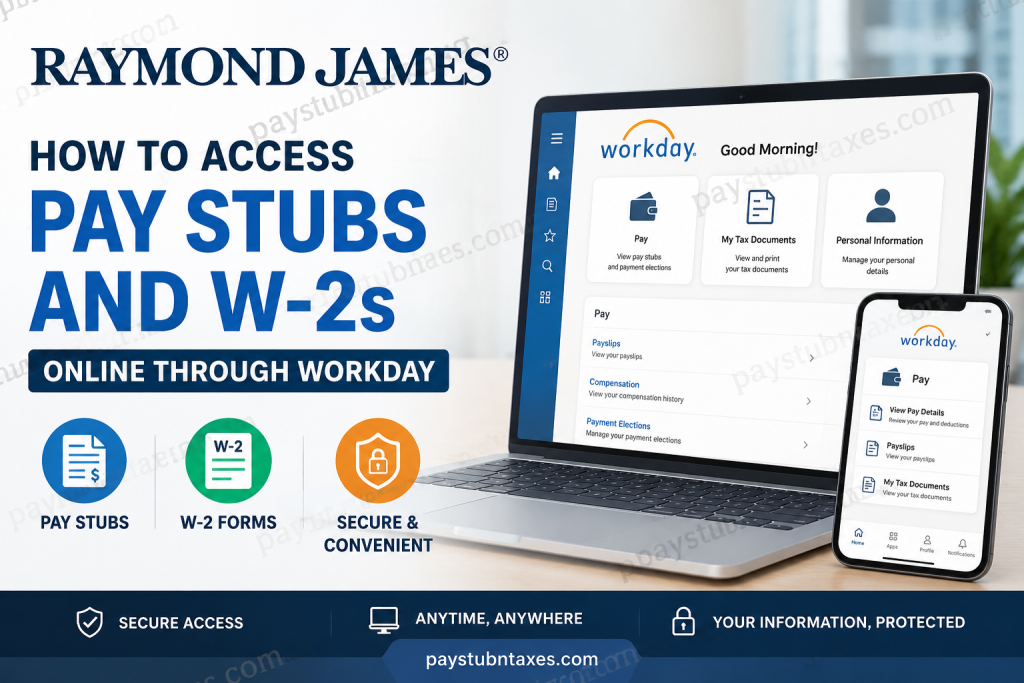 How to Access Raymond James Pay Stubs and W-2s Online