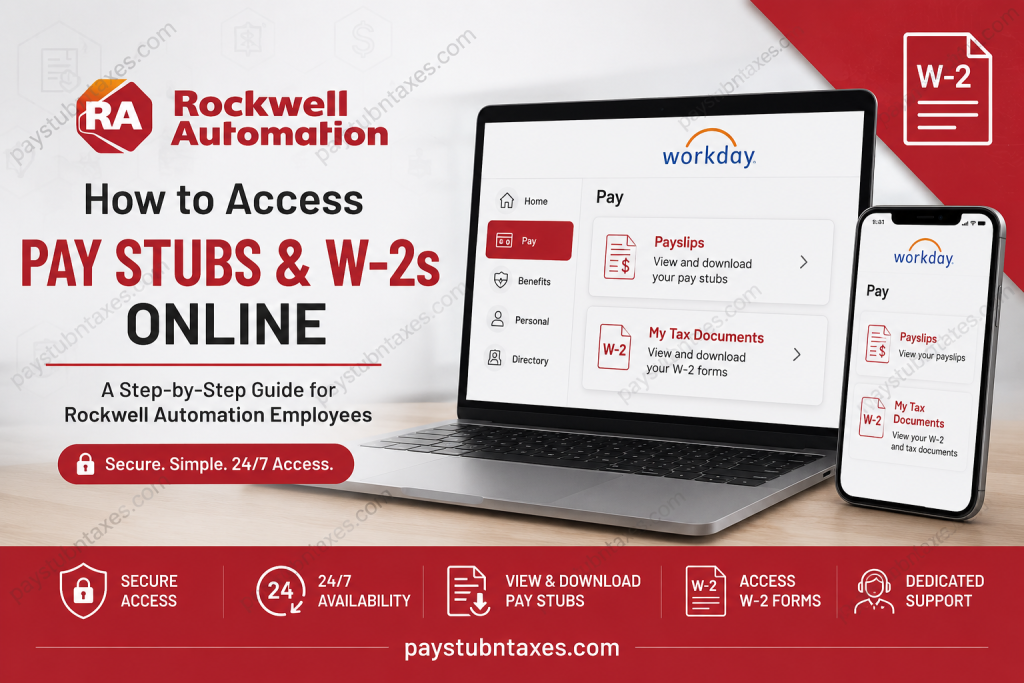 How to Access Rockwell Automation Pay Stubs and W-2s Online