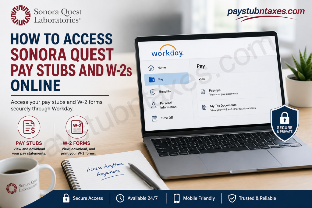 How to Access Sonora Quest Pay Stubs and W-2s Online