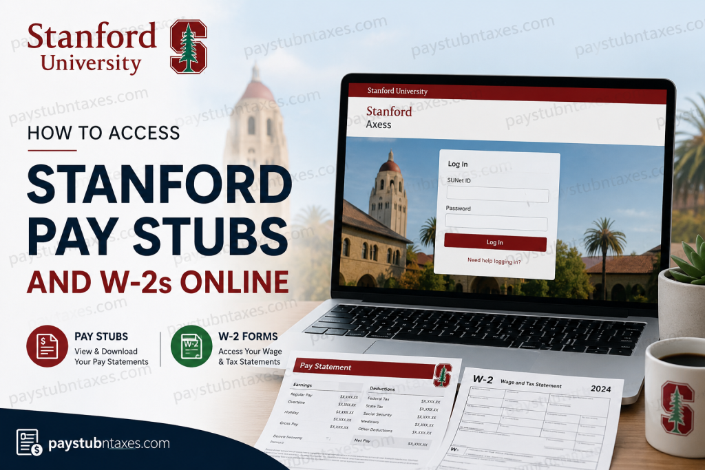 How to Access Stanford Pay Stubs and W-2s Online