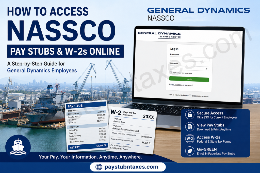 How to Access NASSCO Pay Stubs and W-2s Online