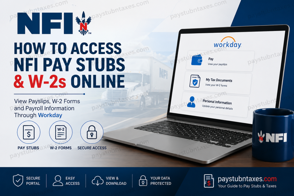 How to Access NFI Pay Stubs and W2s Online