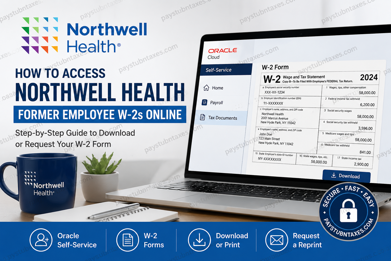 How to Access Northwell Health Former Employee W-2s Online