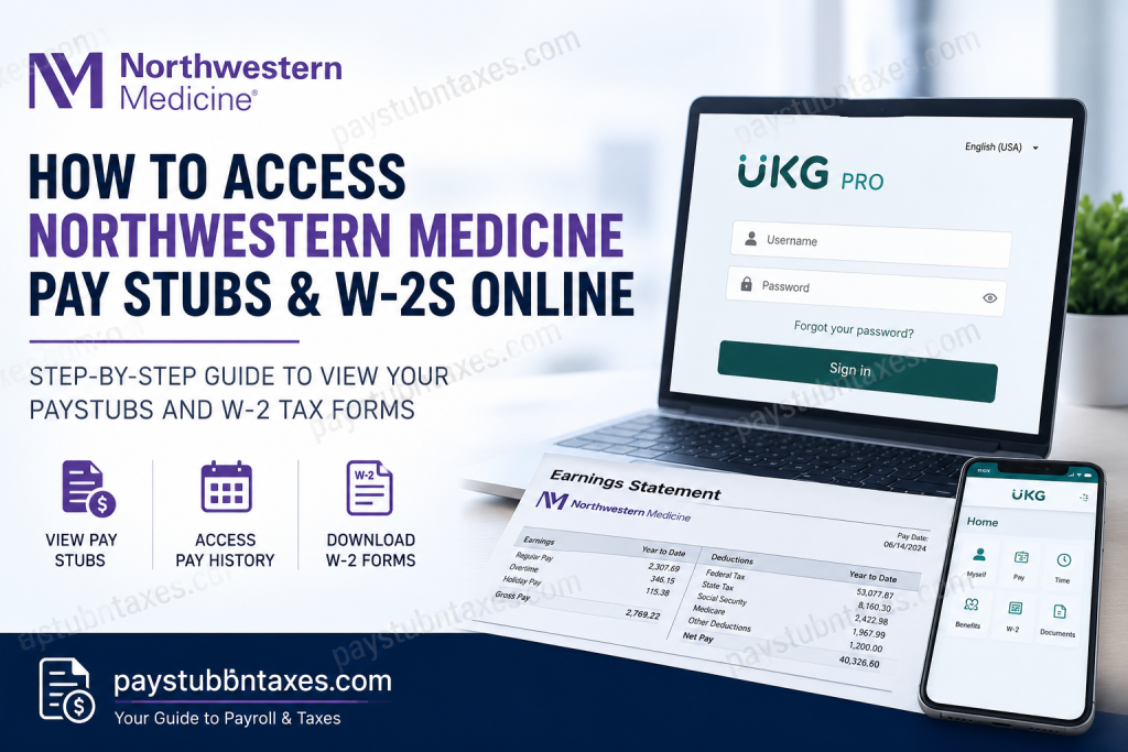 How to Access Northwestern Medicine Pay Stubs and W2s Online