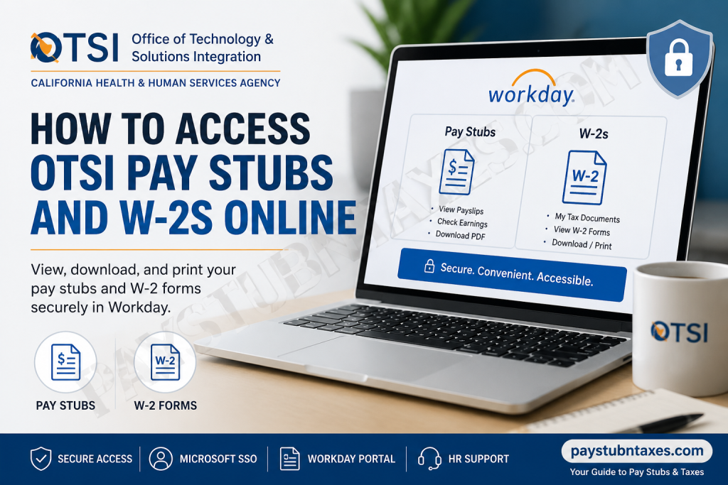 How to Access OTSI Pay Stubs and W-2s Online