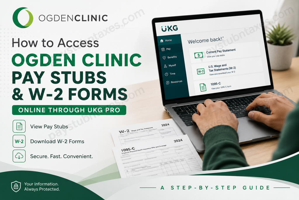 How to Access Ogden Clinic Pay Stubs and W-2s Online