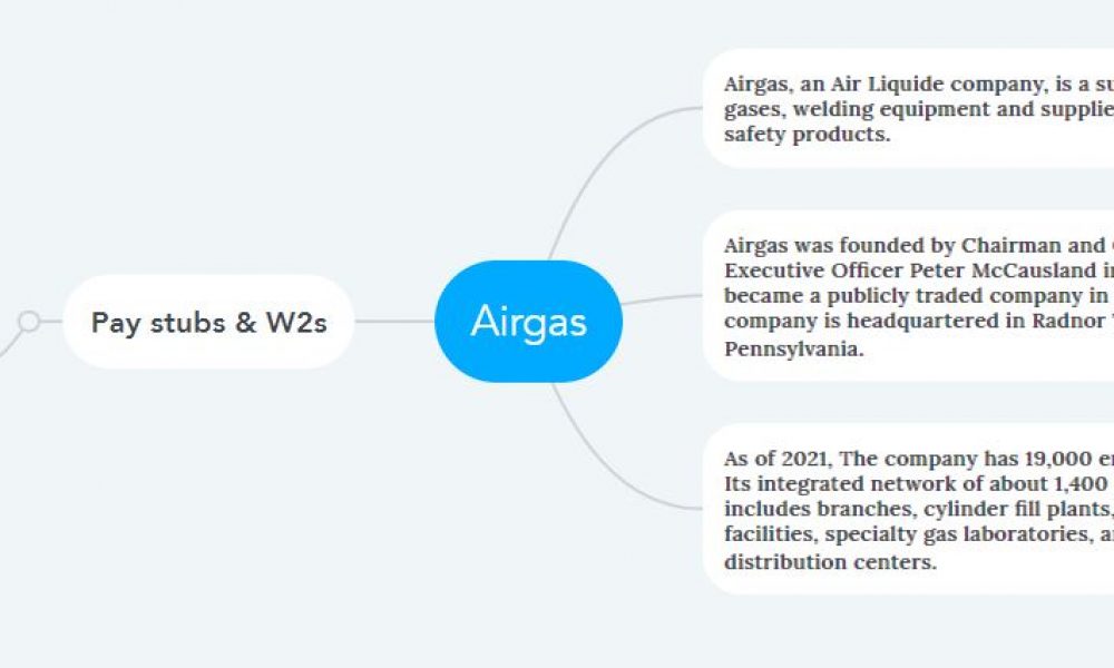 Airgas Pay Stubs & W2s